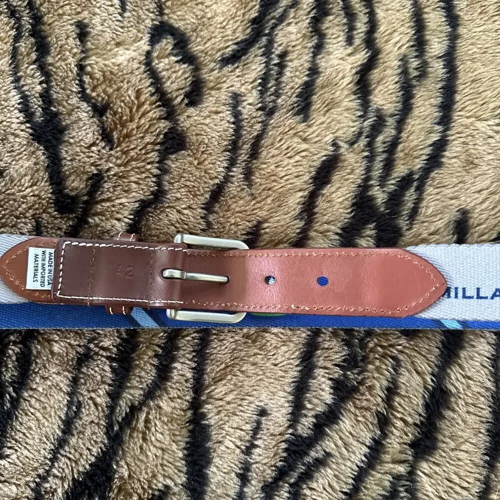 Peter Millar Size 42 Sugarloaf Golf Course Maine Belt EUC Size 42 Made In USA